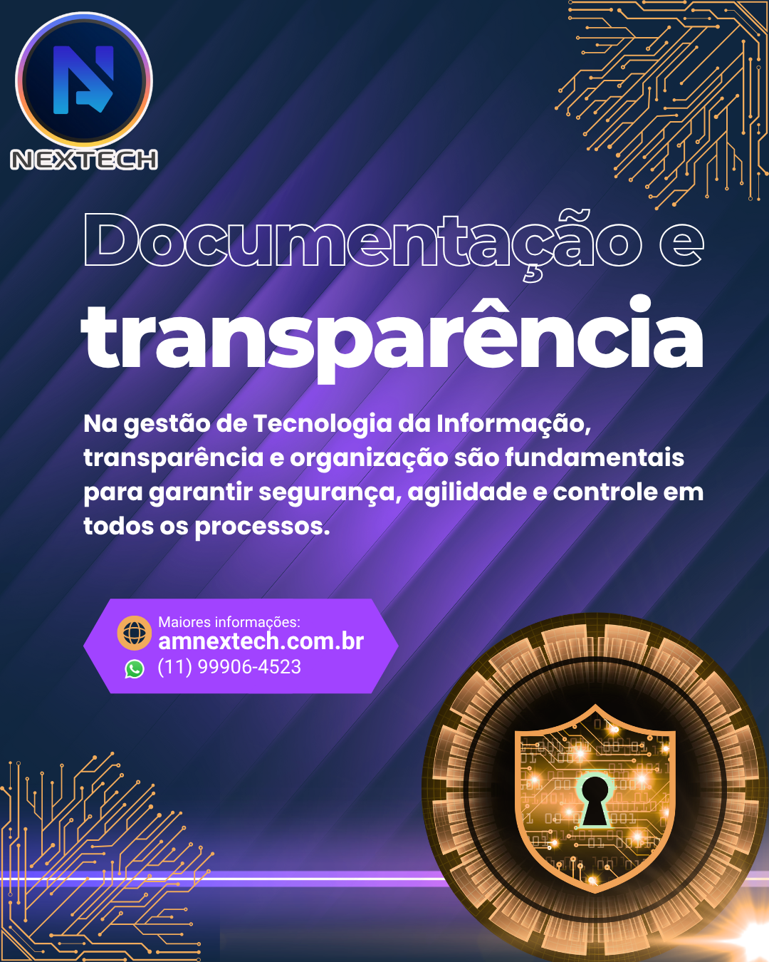 Documentação e Transparência